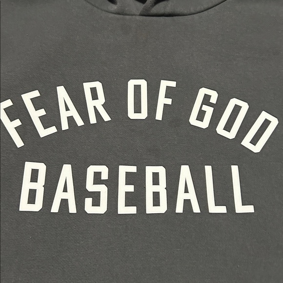 Essentials Fear Of God Baseball Hoodie - Picture 2 of 5